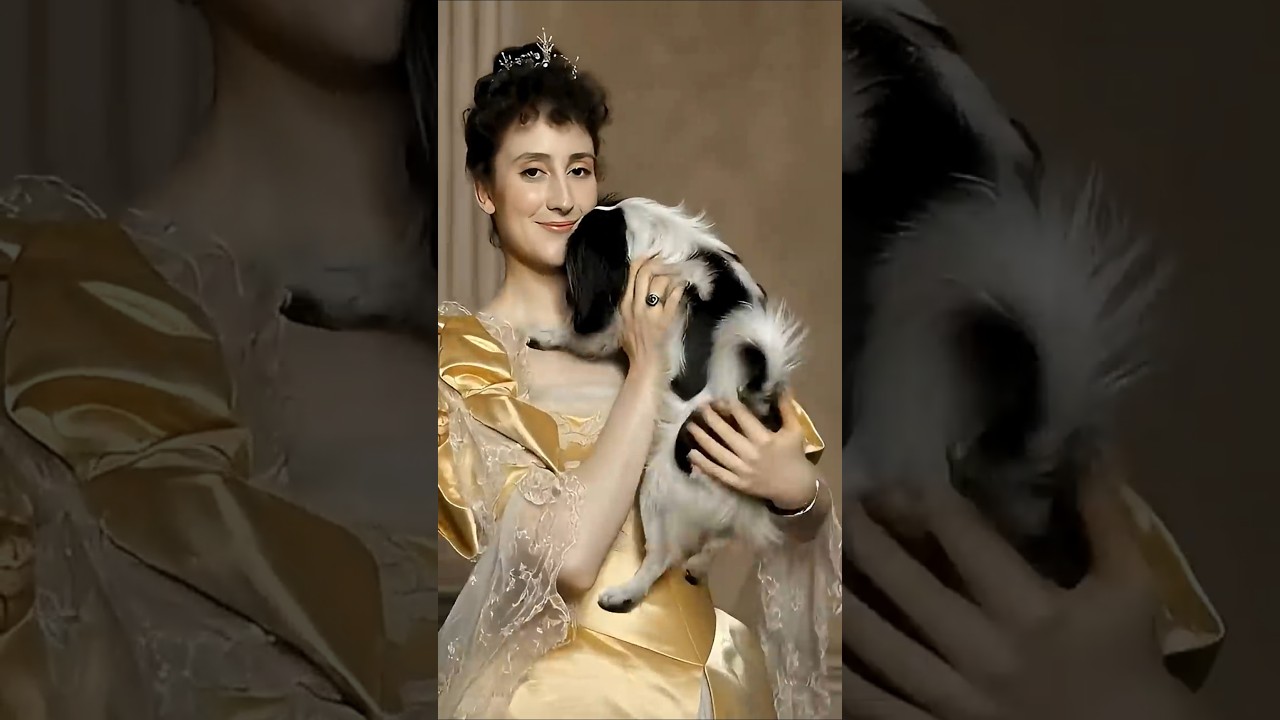 Когда картины оживают | #art #painting #animation #history #midjourney #photo #beauty #princess