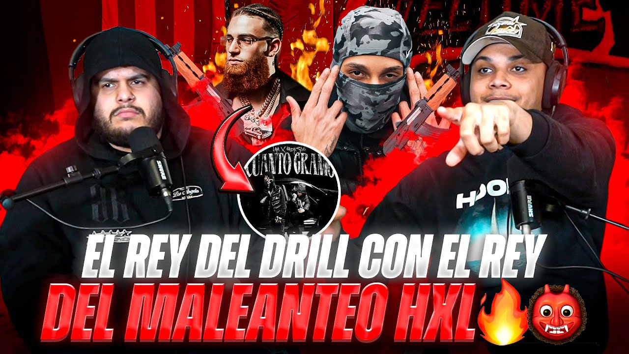HADES66 x LAJA “REACCIÓN” a CUANTO GRAMO👹!!! ¿se juntaron las kbras?