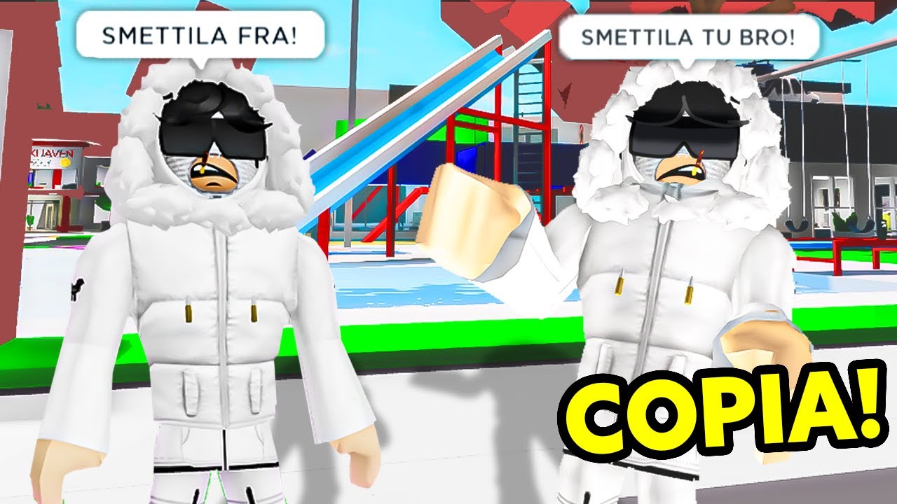 COPIO GLI OUTFIT DELLA PERSONE SU BROOKHAVEN ROBLOX! IL FILM!