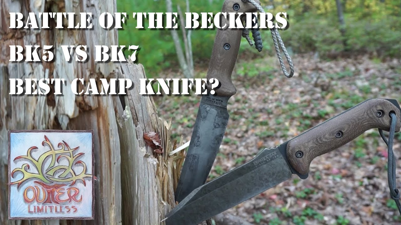 Battle of the Beckers - BK5 Vs. BK7 - Best Camp Knife?