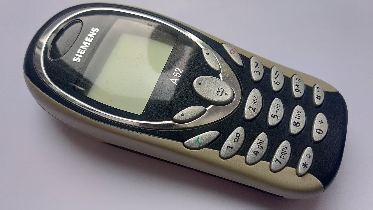 SIEMENS A52 - DZWONKI / RINGTONES - Komórkowe zabytki #79