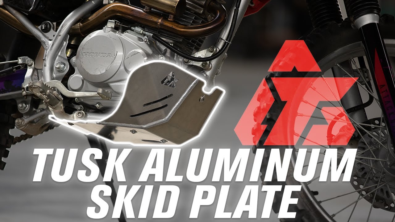 Tusk Aluminum Skid Plate | Honda CRF230F & CRF150F