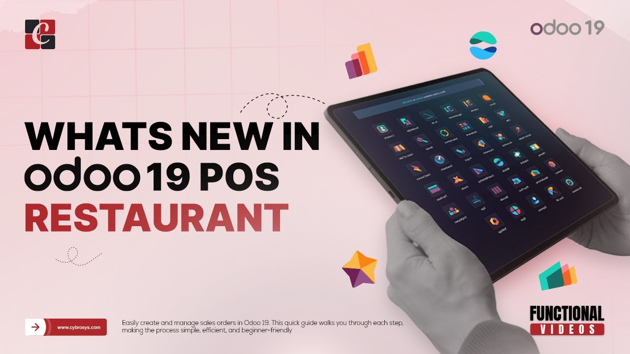 Что нового в Odoo19 POS для ресторанов | Odoo 19 POS | Советы по Odoo19 | Функциональные руководс...
