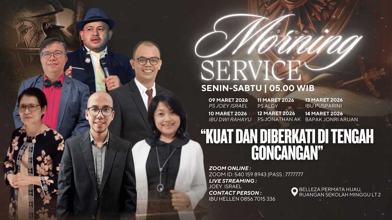 SESI 3 - PS ALDY | DOA PAGI RABU, 11 MARET 2026 | 