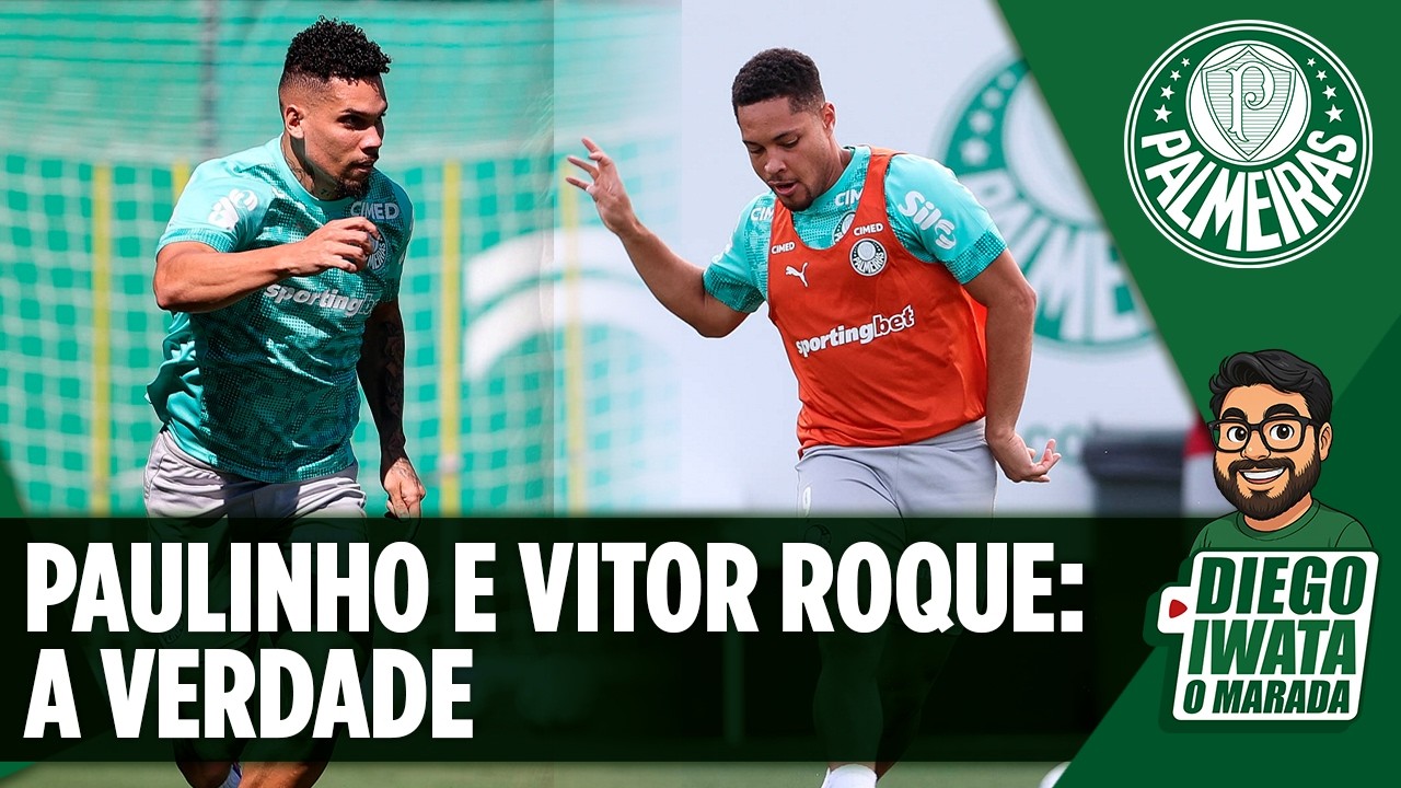 PALMEIRAS PODE TER PAULINHO E VITOR ROQUE JUNTOS EM 8 DIAS: MAS O QUE REALMENTE ACONTECEU?