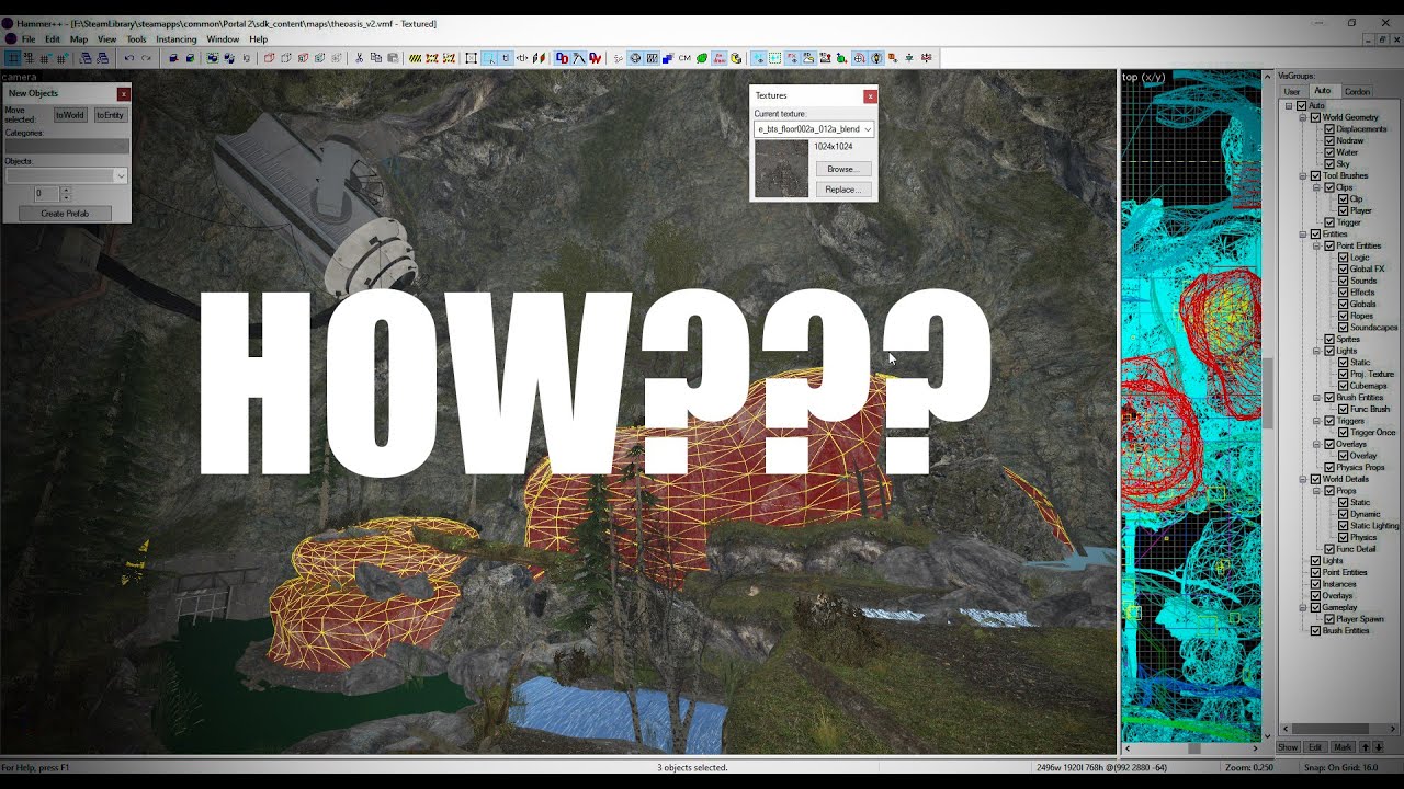 Hammer Tutorial: How to get crazy with displacements!