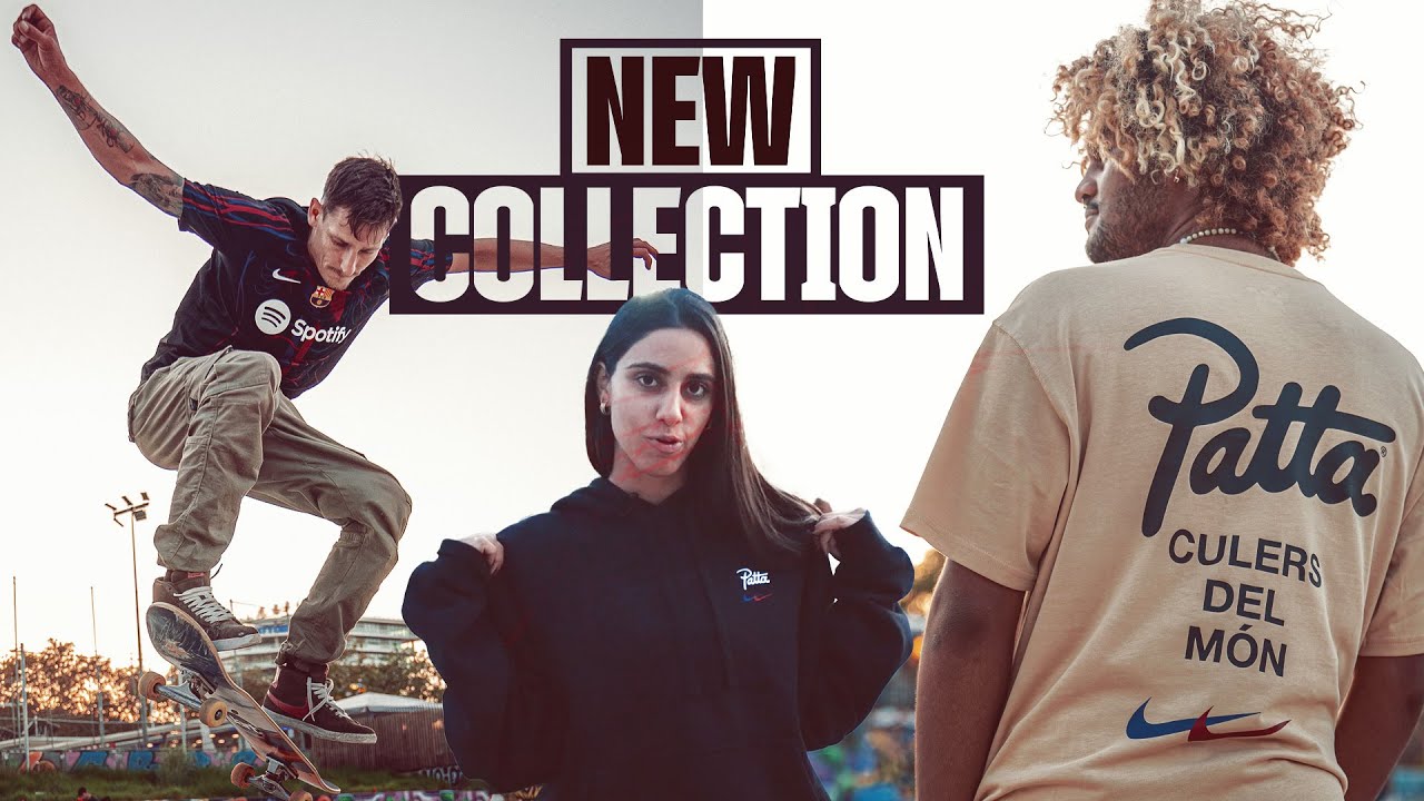 SKATERS rep NEW BARÇA PATTA COLLECTION 🔵🔴🛹