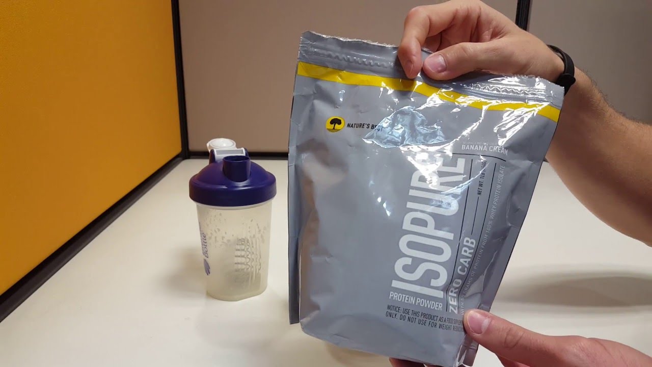 Протеин Isopure Zero Carb. Плюсы и минусы
