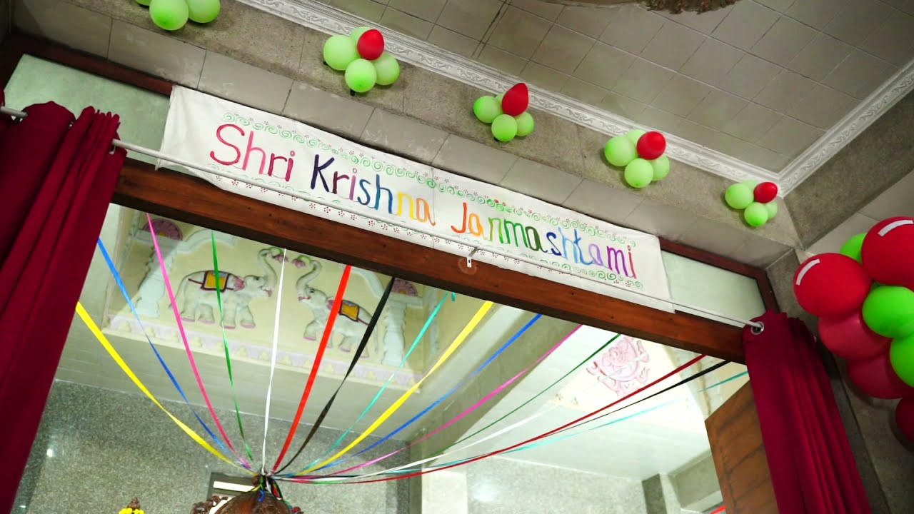 Krishna Janmastami 2021 - Sri Rukmini Dwarkadhish Iskcon Temple Triolet
