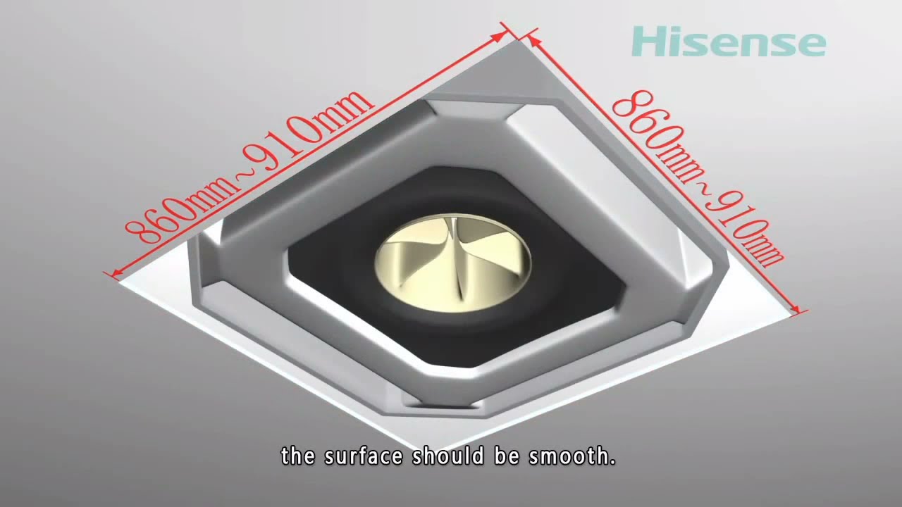 VRV- indoor units installation video 02