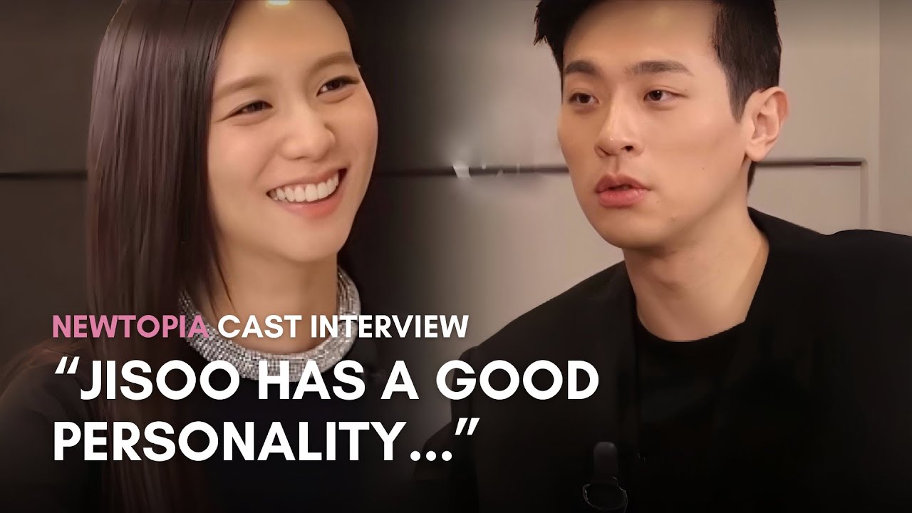 [Eng Sub] Newtopia Cast Interview: Park Jeong Min Talks About Jisoo's Amazing Personality | PART 1