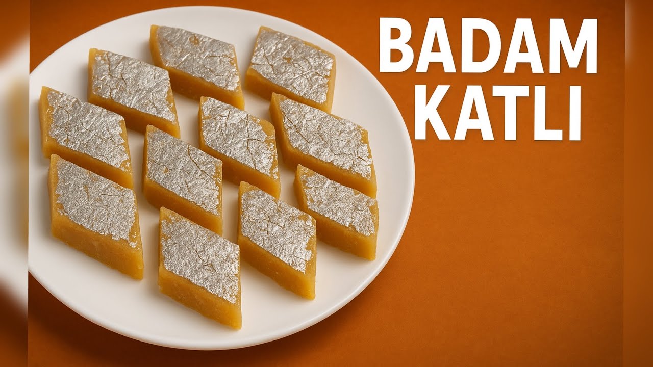 Bhai Dooj Special Badam Katli Recipe | Almond Katli Recipe | Easy Sweet Recipe