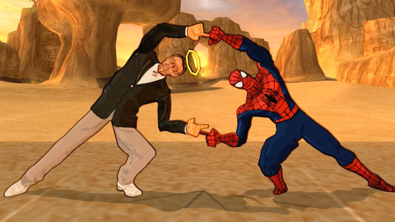 Stan Lee and Spiderman FUSION | Spider-Stan | DBZ Tenkaichi 3 (MOD)