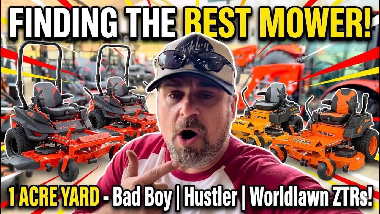 Shopping for a 1 Acre Yard Zero Turn Mower as if You Came in the Dealership :).