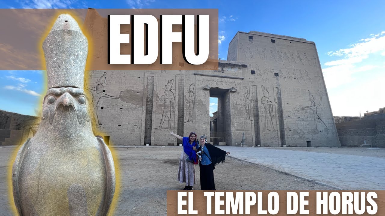 HORUS Y SU INCREÍBLE TEMPLO EN EDFU, CON EL PROFESOR PANDA