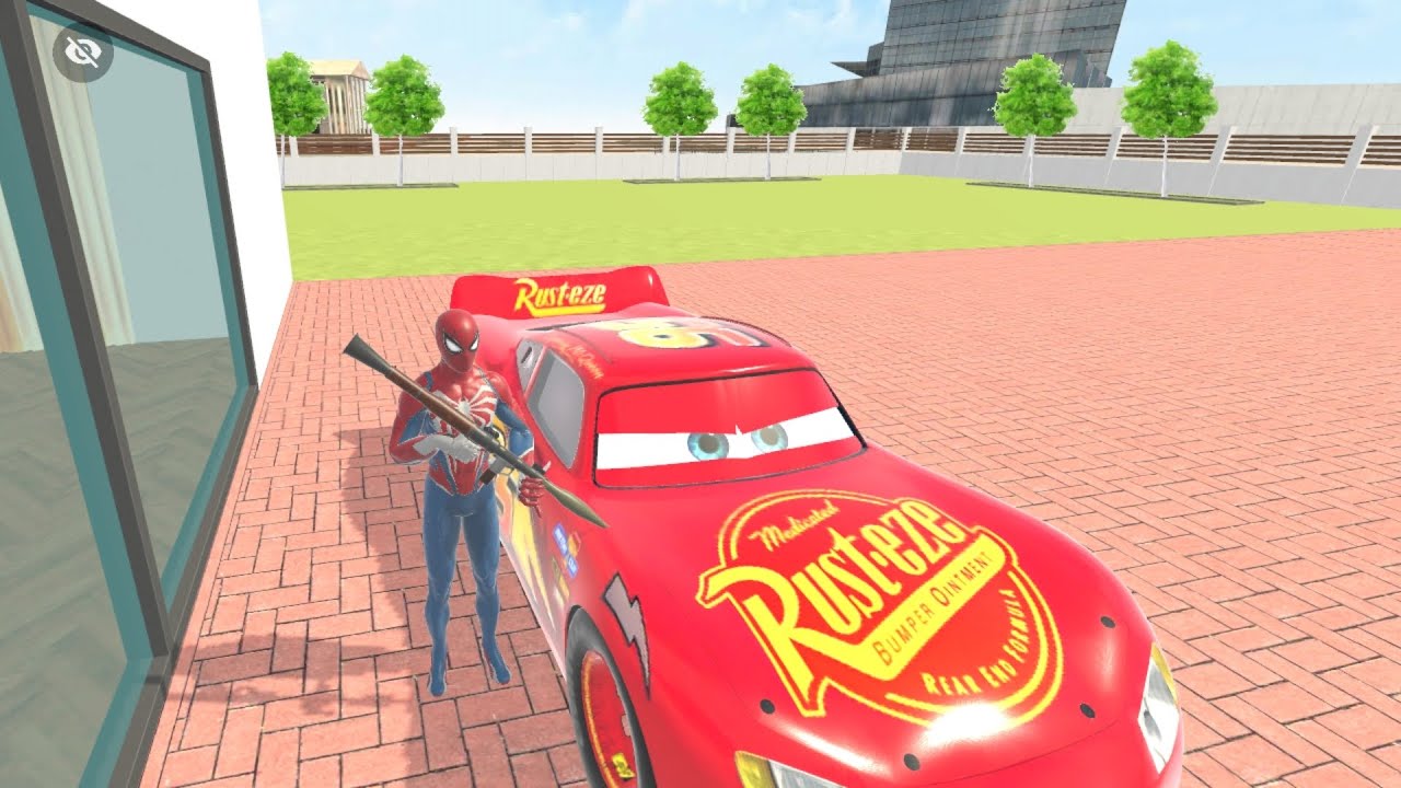How are the reviews for Lightning McQueen going on a trip 🥶🤑#indiantheftaurasimulator 
