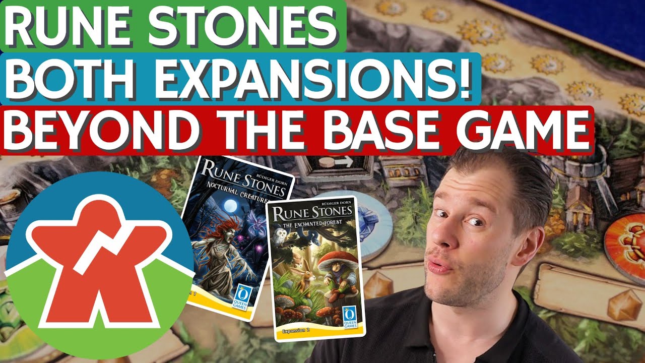 Rune Stones Board Game - Both Expansions Reviewed! - Beyond The Base Game