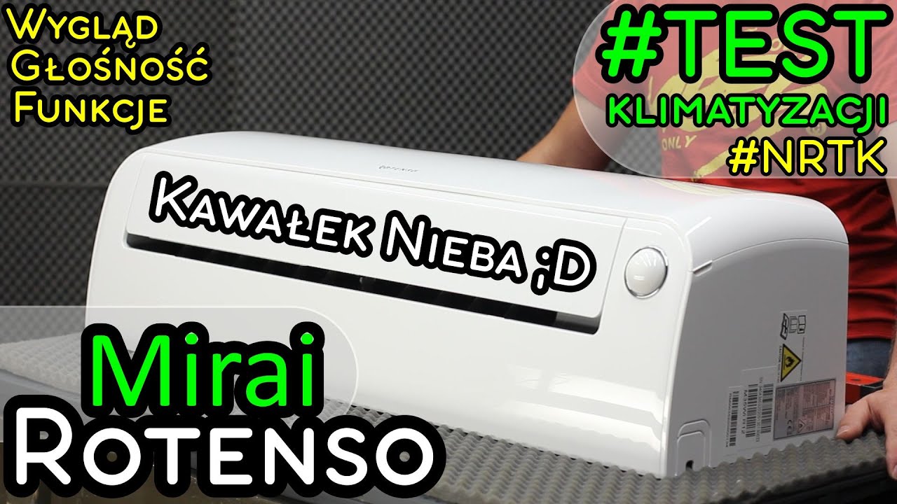 KLIMATYZATOR ROTENSO MIRAI - dedykowany do OGRZEWANIA?