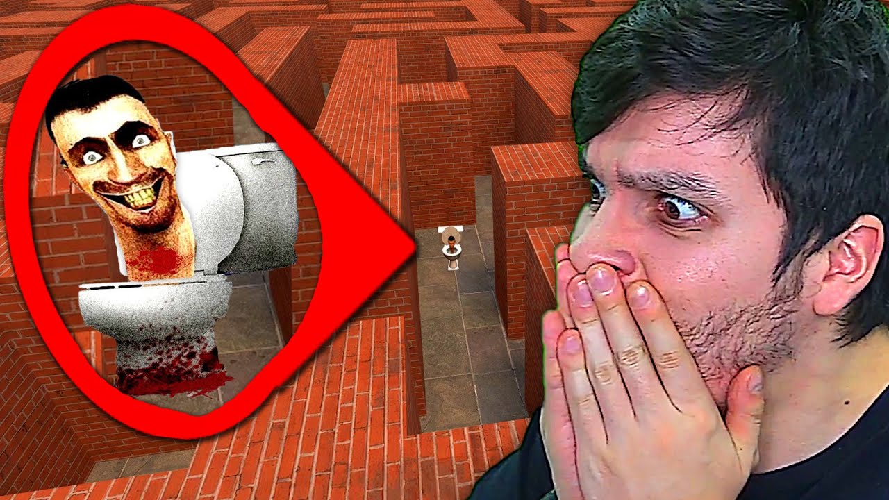 SOBREVIVE a SKIBIDI TOILET en EL LABERINTO !!
