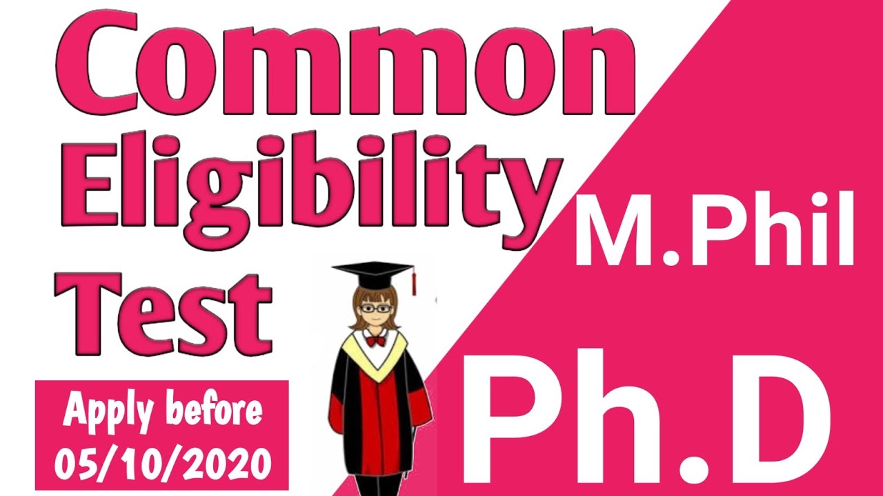 Common Eligibility Test 2020(CET) instructions for M.Phil & Ph.D - Bharathiar University