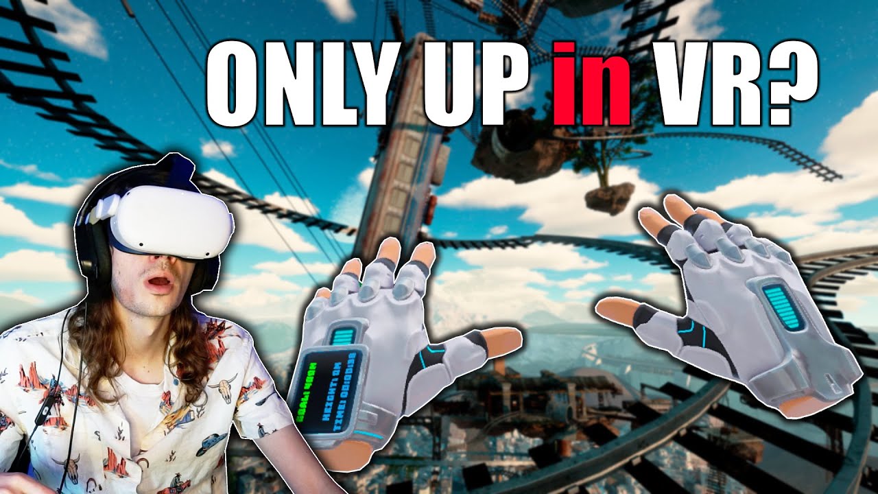 Playing ONLY UP but in VR (sort of) | Never Down (Quest 2)
