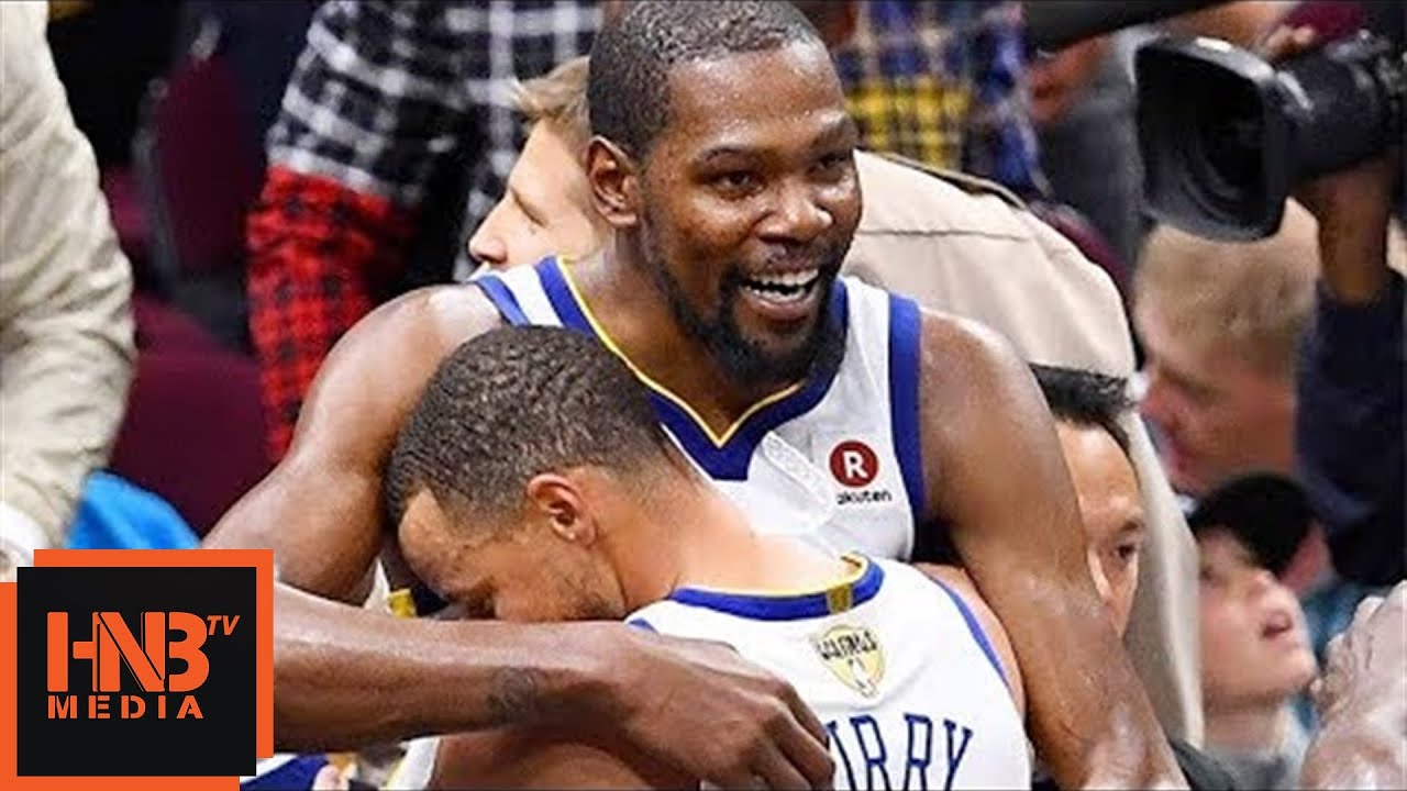 Trophy Presentation Ceremony - 2018 NBA Finals | GS Warriors - Champions | Kevin Durant Finals MVP