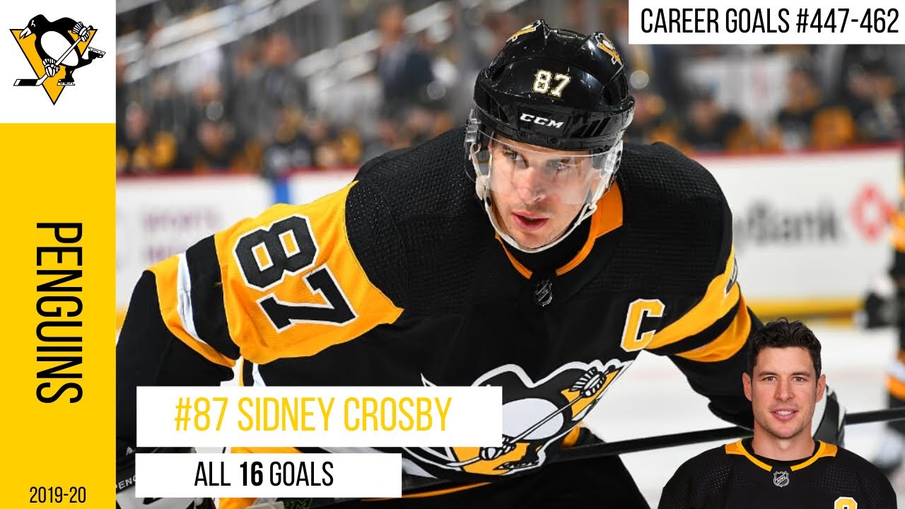 Sidney Crosby (#87) - ALL 16 Goals of the 2019-20 Season | Pittsburgh Penguins