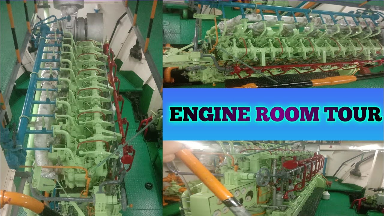 ENGINE ROOM TOUR/INTERISLAND/ENGINE CADET/1st SEAMAN VLOG/JEZBOY