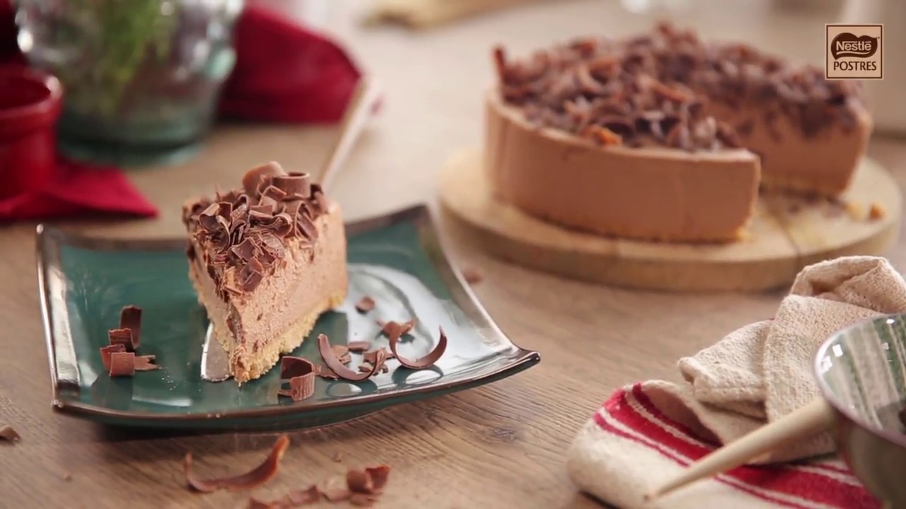 🎂 Tarta mousse de chocolate con leche - Recetas Nestl&eacute; Postres