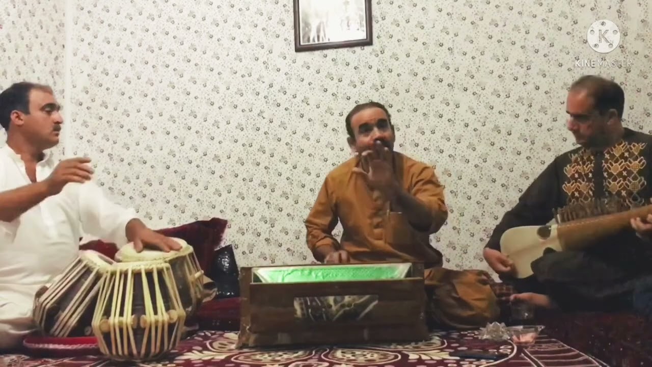 غزل زیبا از بیدل دهلوی با آواز بصیر احمد امیری،رباب نوازی وحید دل آهنگ،فرید امیری در طبله.