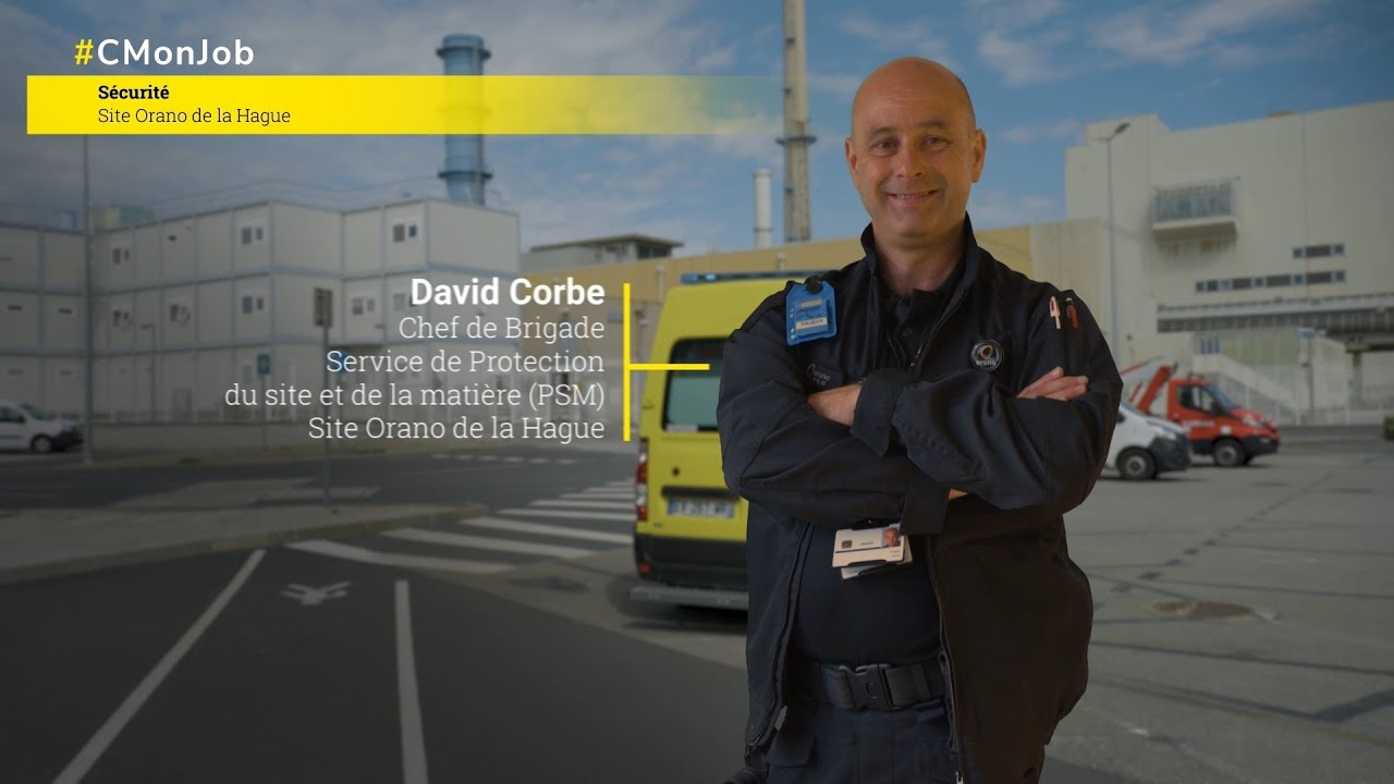 ORANO - Portrait #CMonJob - David Corbe - Chef de brigade - Service PSM - La hague (SO ON PICTURES)