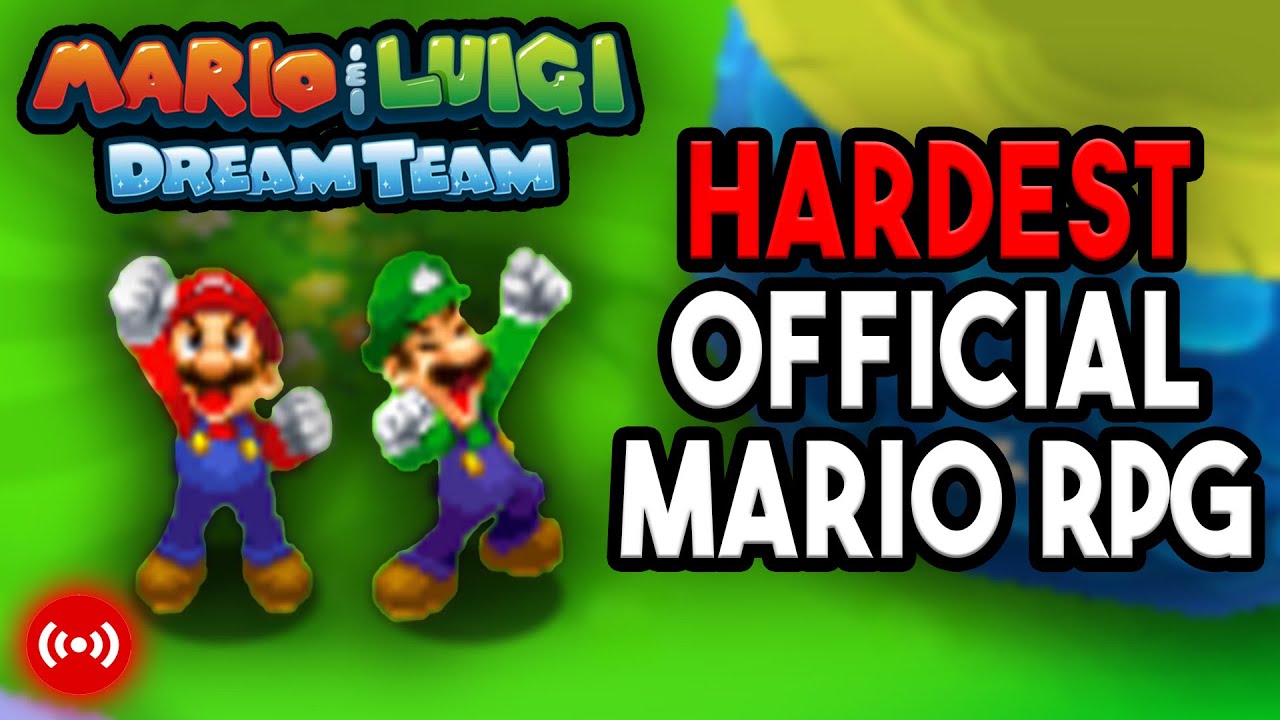 🔴 Mario & Luigi Dream Team: HARD MODE 🔴
