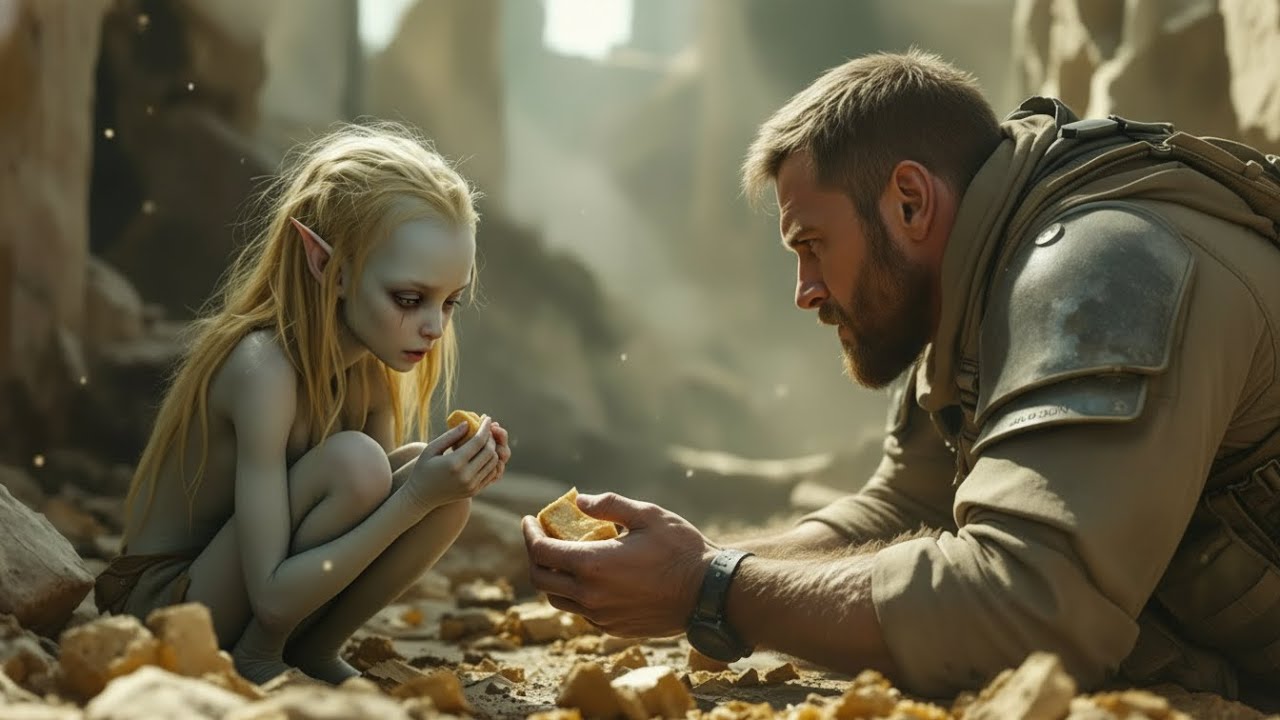 I Gave My Rations to a Starving Alien Girl — Her Reaction Stunned Me | HFY Sci-Fi