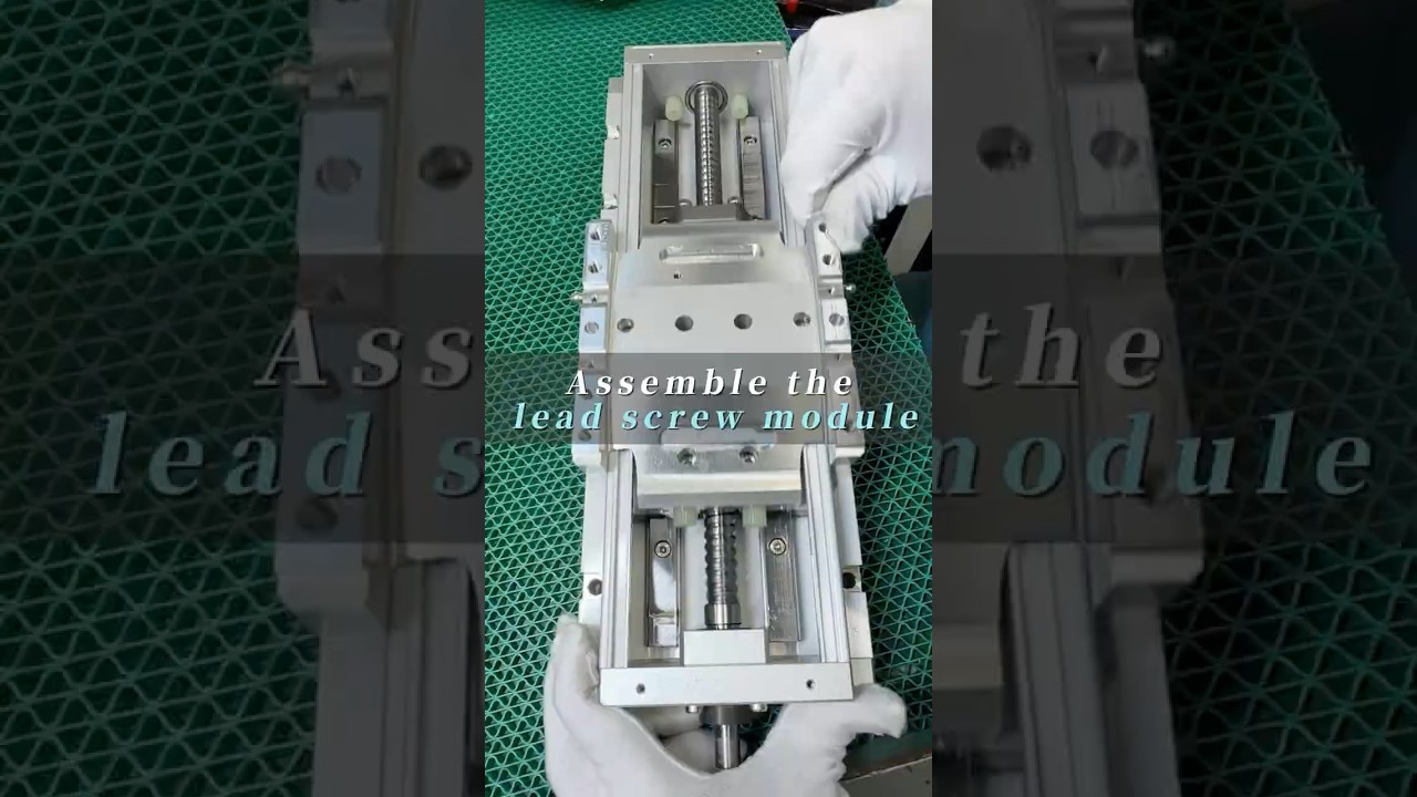 VGTH12 Embedded Ball Screw Linear Module Assembly | High Precision & Cleanroom Ready