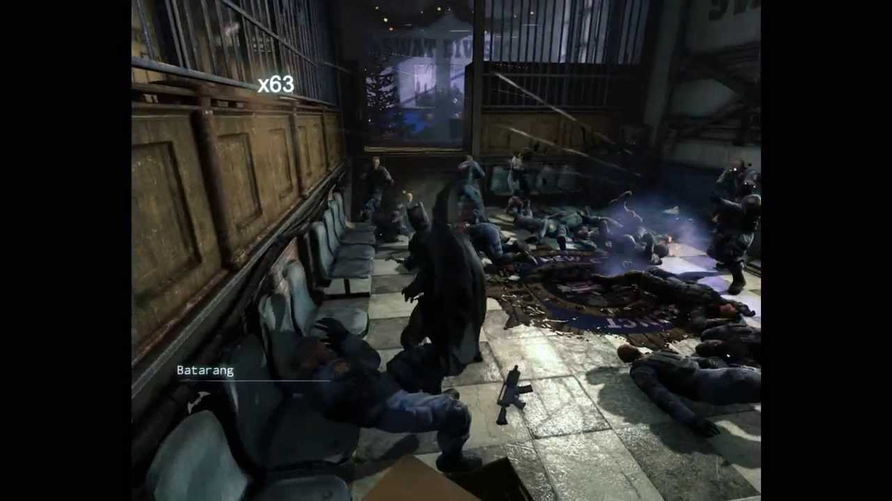 Batman Arkham Origins SWAT Room Perfect No Jump/Evade
