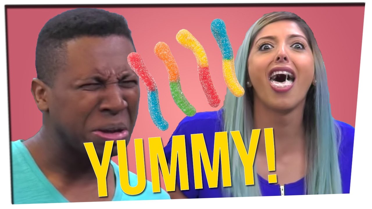 Real Food Vs Gummy Food Challenge [GRAPHIC]