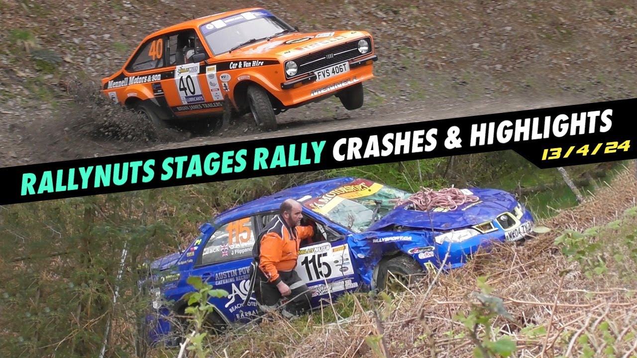 Rallynuts Stages Rally Crashes, Highlights & Pure Sound, 13/4/24