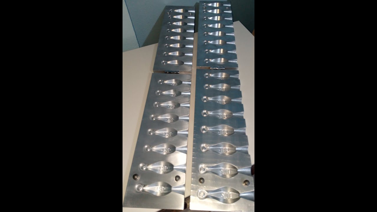 DIY Fishing Sinkers V2 (Olta Kurşun Kalıbı)