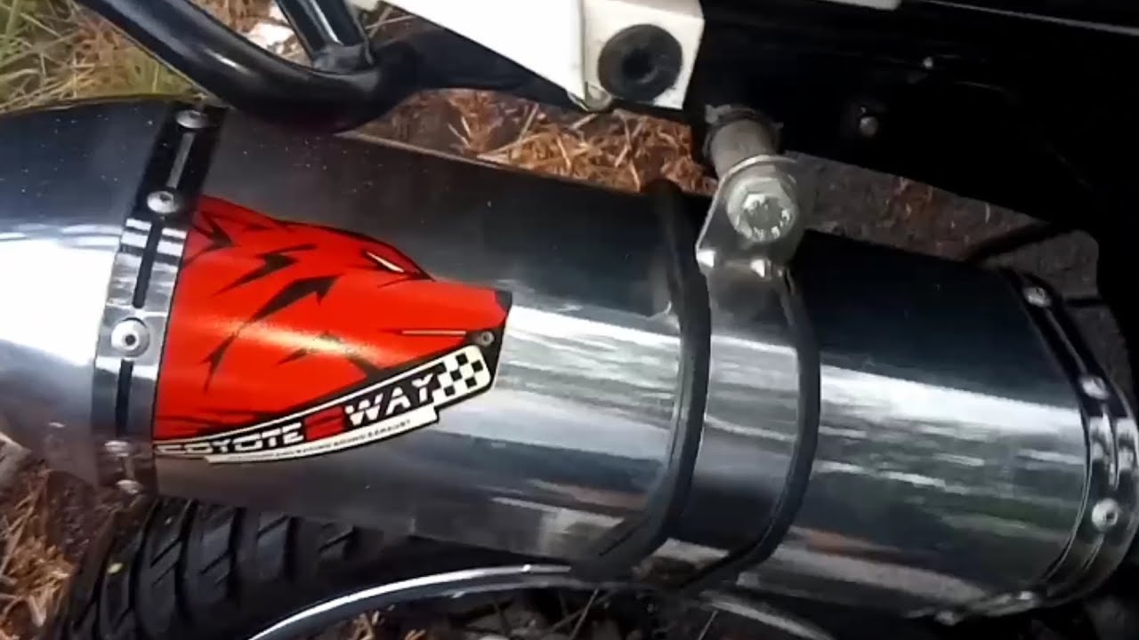 Escapamento coyote 2 way vale a pena ???🤔