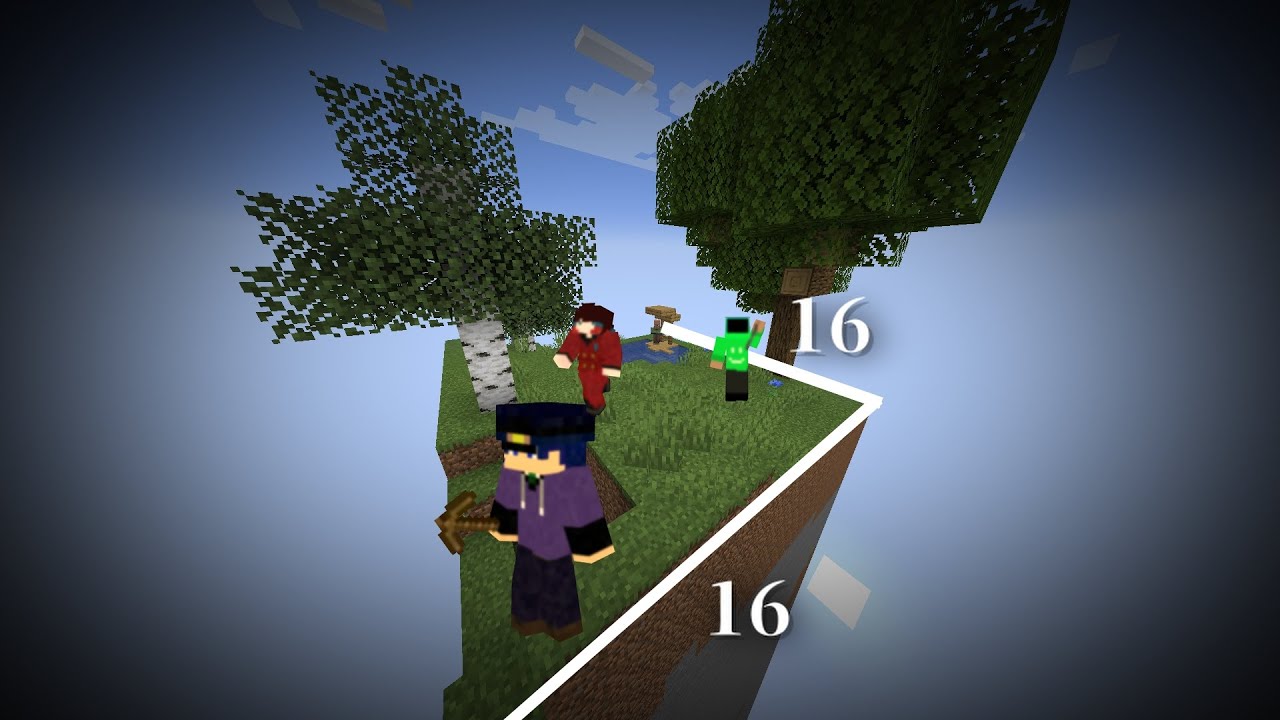 【マイクラ】広さ1チャンクの世界でサバイバル生活part1【マイクラ同好会】