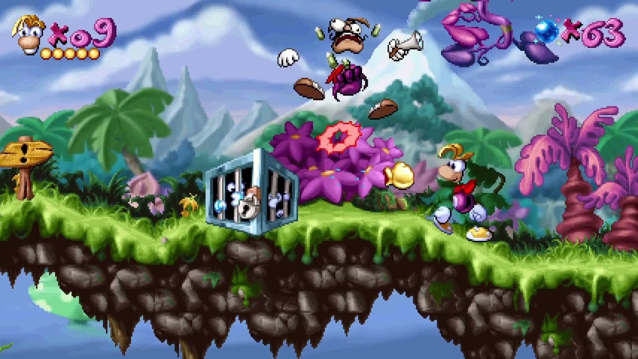 Rayman 30th anniversary: primer nivel
