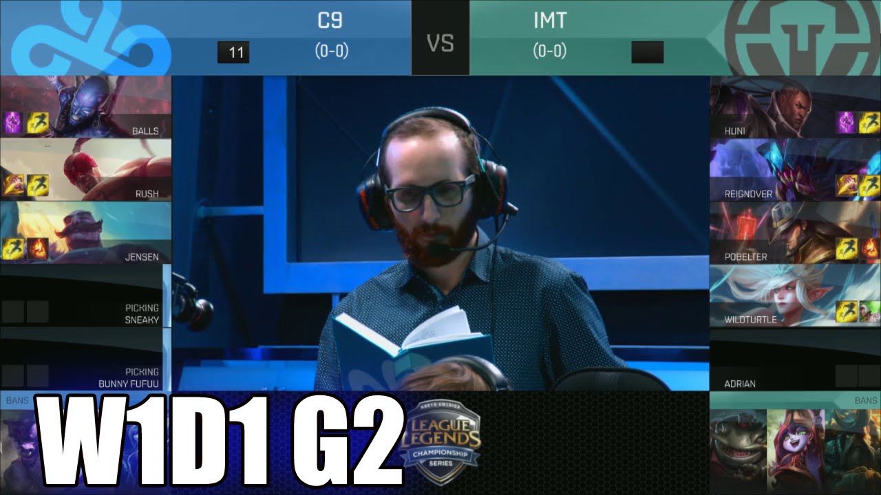Cloud 9 vs Immortals | Week 1 Day 1 S6 NA LCS Spring 2016 | C9 vs IMT G1 W1D1