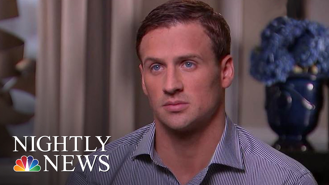 Ryan Lochte Calls His Behavior in Rio 'Immature' | NBC Nightly News