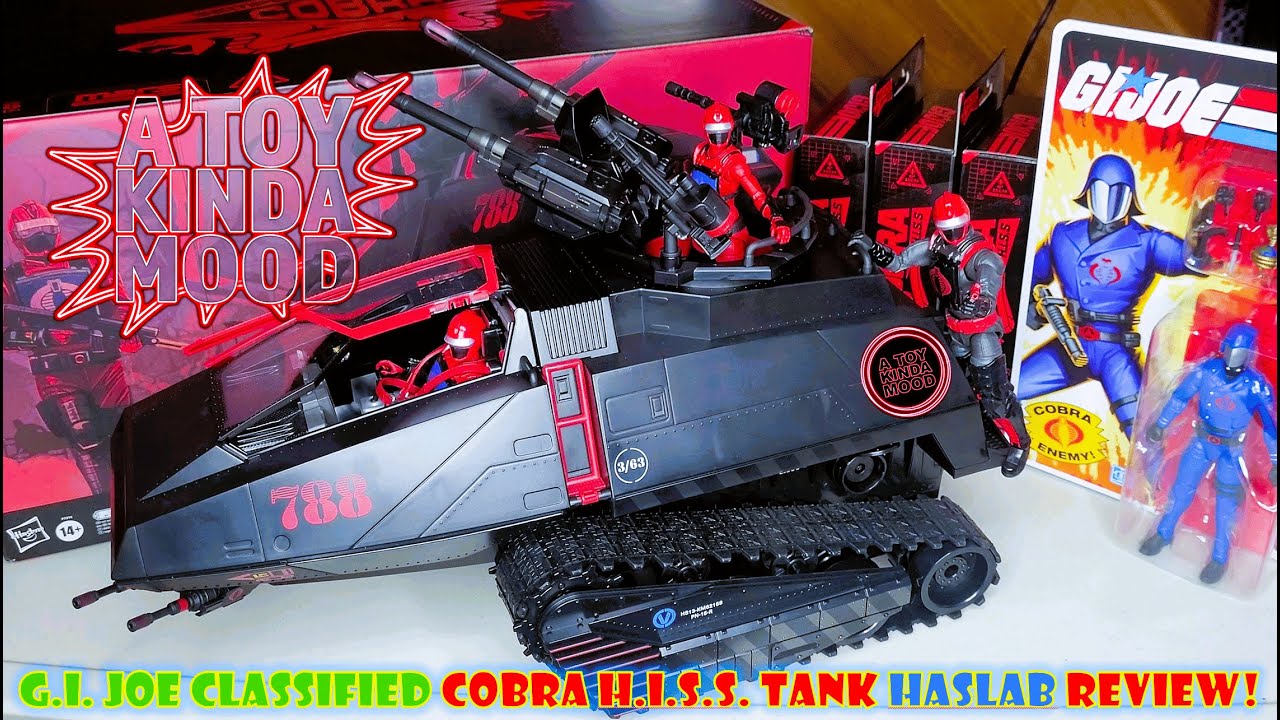 GI Joe Classified COBRA HISS Tank HasLab Review!