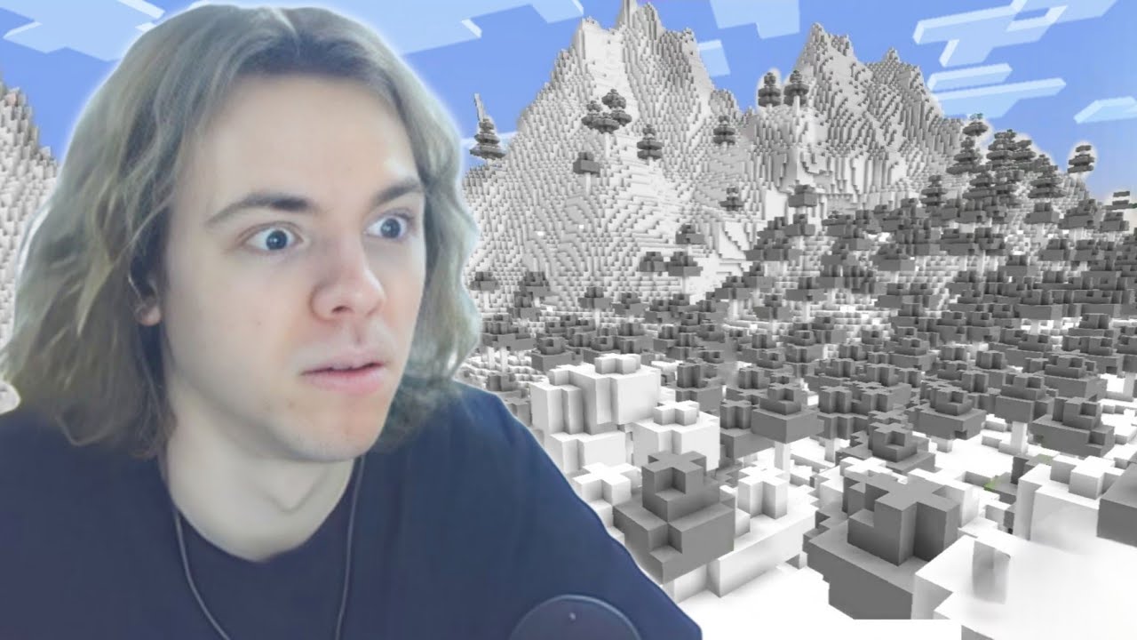 ФЫВФЫВ ПРОХОДИТ МАЙНКРАФТ но ВЕСЬ МИР БЕЛЫЙ! 😱