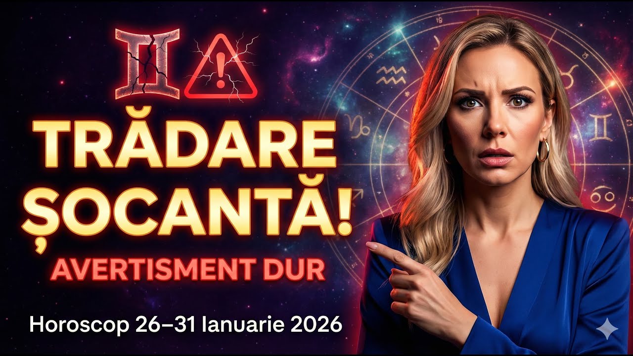 Horoscop Săptăm&acirc;nal 26 - 31 Ianuarie. O trădare șocantă pentru o Zodie!