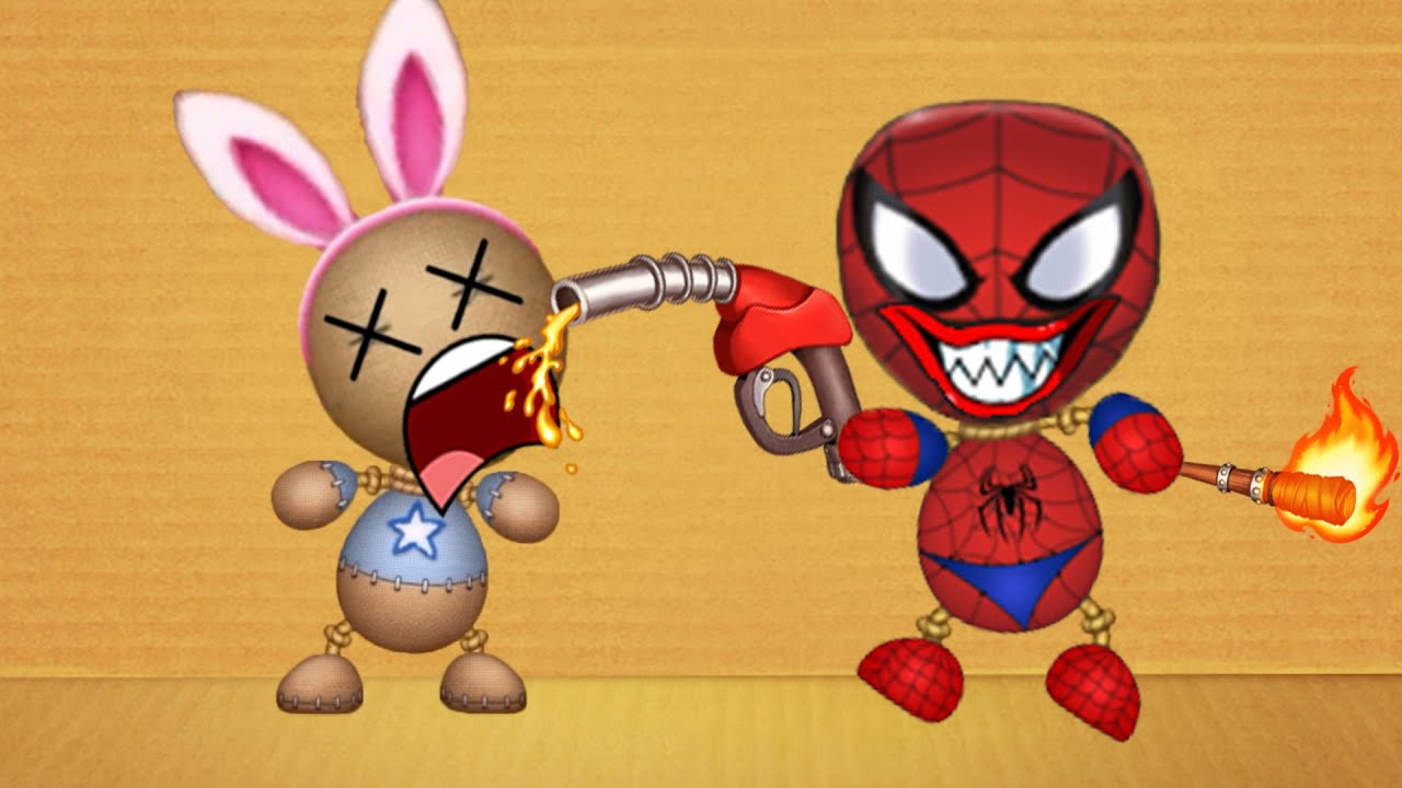 The Gas Nozzle Vs Spider Buddy - Kick The Buddy