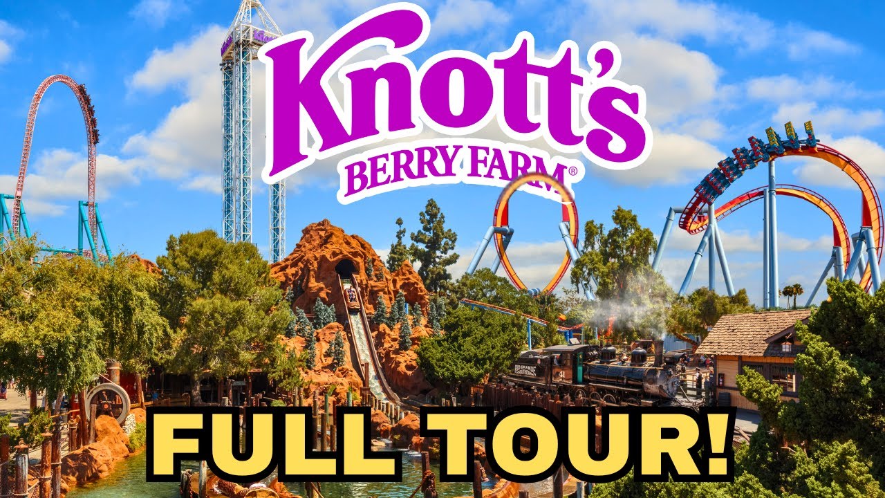 Knott's Berry Farm - Halloween FULL Walkthrough Tour | 4K 60FPS POV