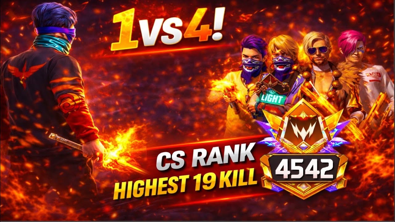 🔥 CS Rank 19 Highest Kill Gameplay 💯||19 Kills Full Domination | Road to Grandmaster 🔥
