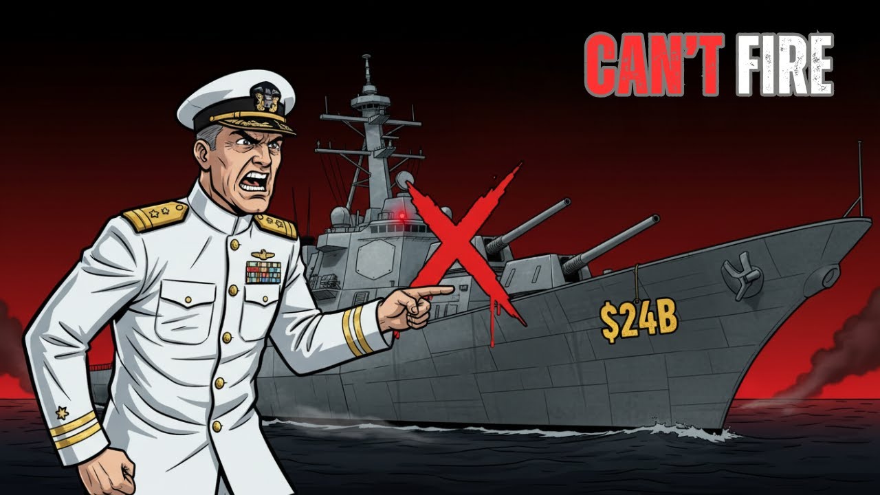 Why The Navy's $24 Billion Destroyer Can't Shoot Its Own Guns